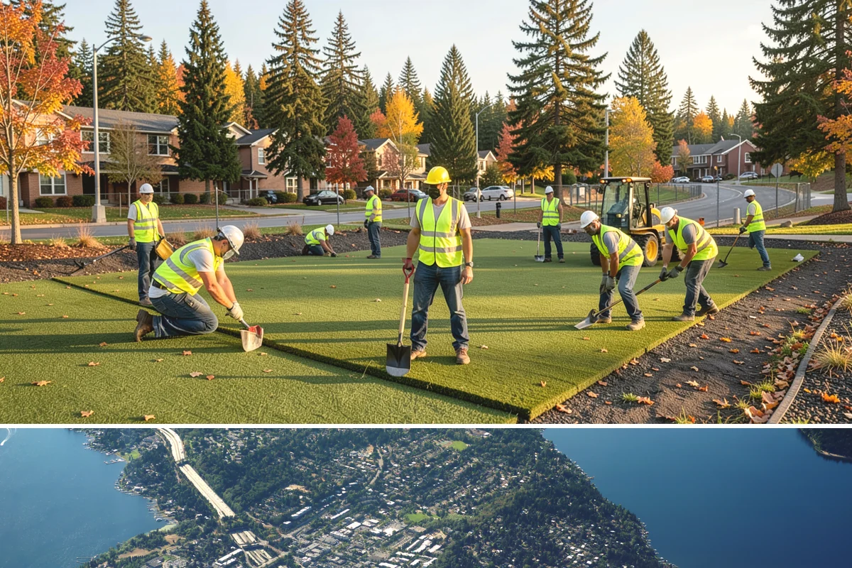 Fixture Replacement in Mercer Island, King County, WA - Replacements can be scheduled year-round, with fall upgrades preparing sites for heavy winter lighting demand.