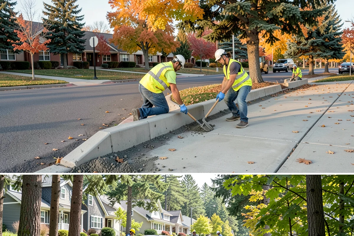 Fixture Replacement in Normandy Park, King County, WA - Replacements can be scheduled year-round, with fall upgrades preparing sites for heavy winter lighting demand.