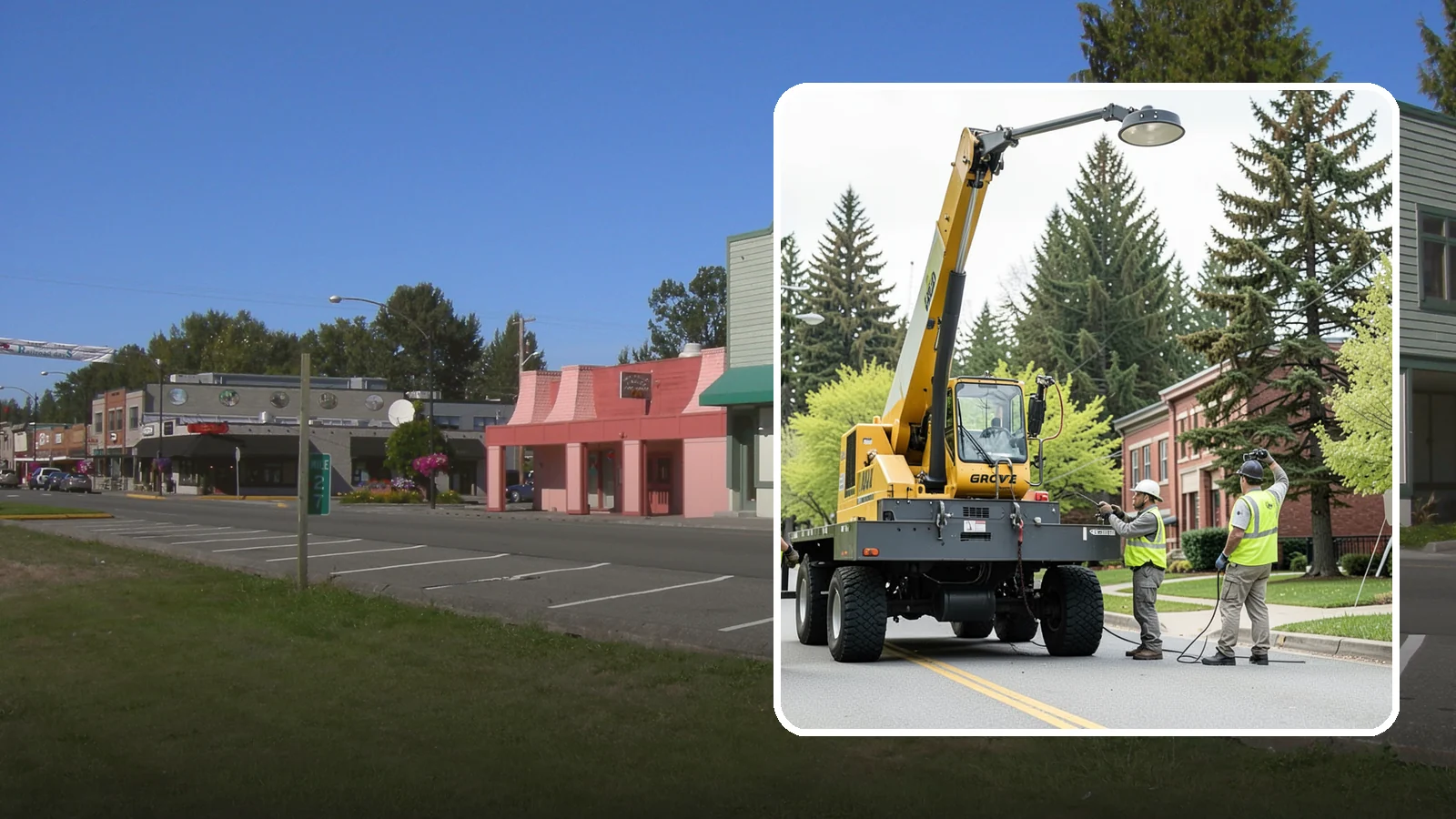 Fixture Replacement in Snoqualmie, King County, WA - Replacement of failed or obsolete lighting fixtures with efficient, code-compliant units at public sites.