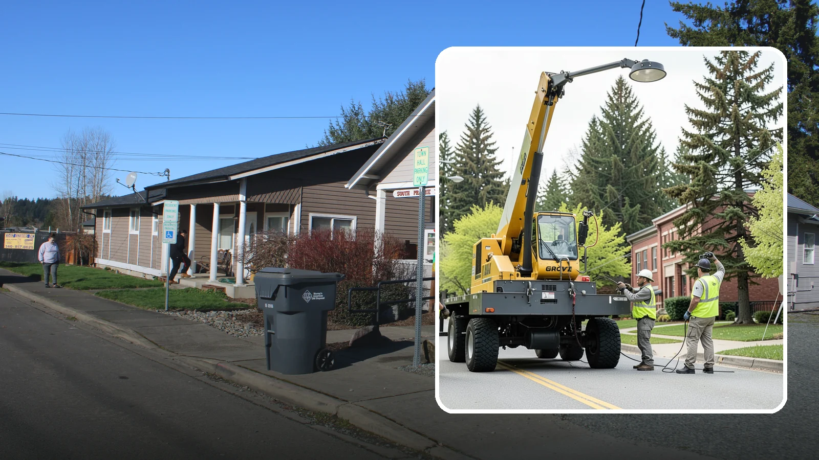 Fixture Replacement in South Prairie, Pierce County, WA - Replacement of failed or obsolete lighting fixtures with efficient, code-compliant units at public sites.