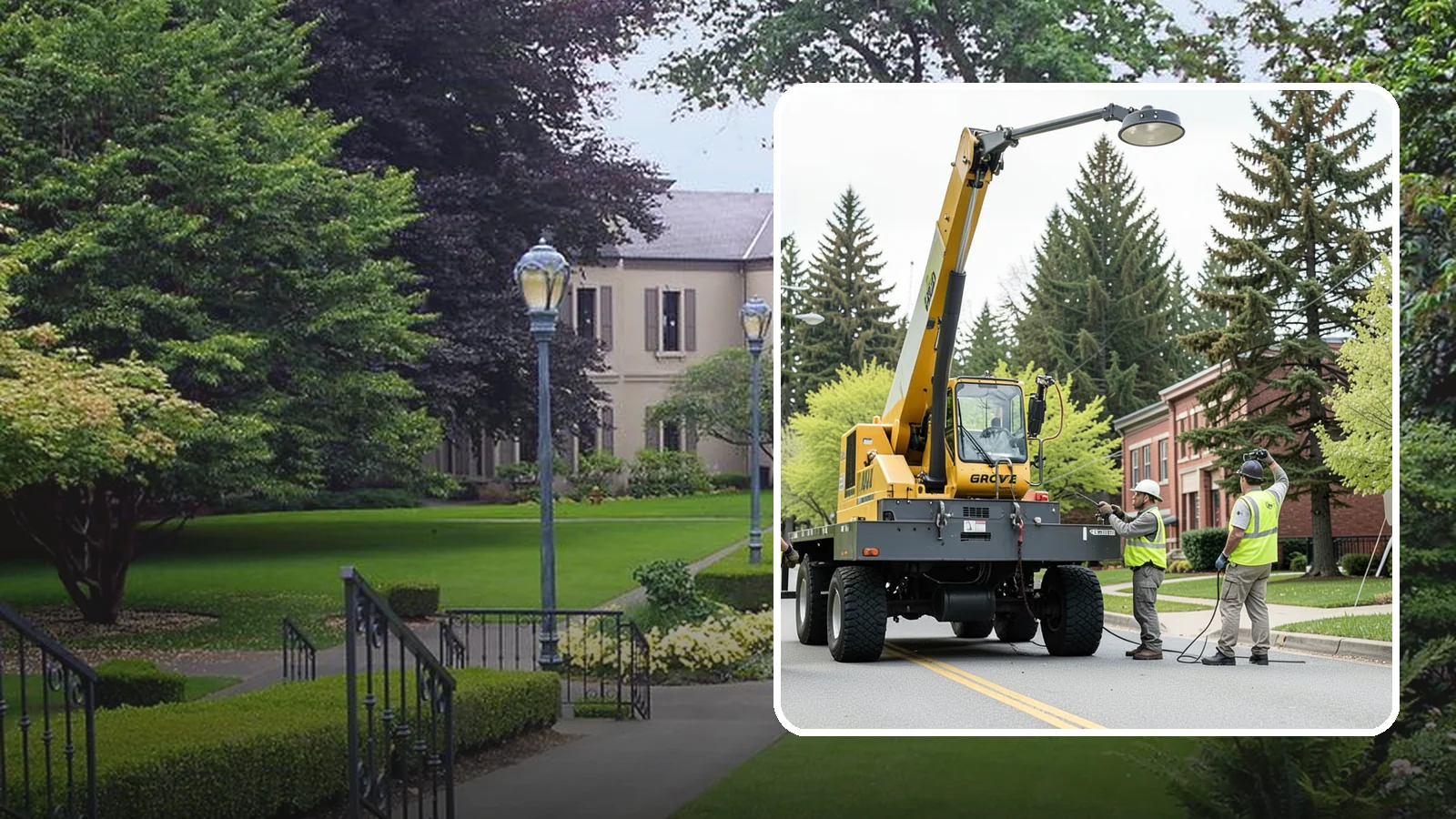 Fixture Replacement in Woodinville, King County, WA - Replacement of failed or obsolete lighting fixtures with efficient, code-compliant units at public sites.