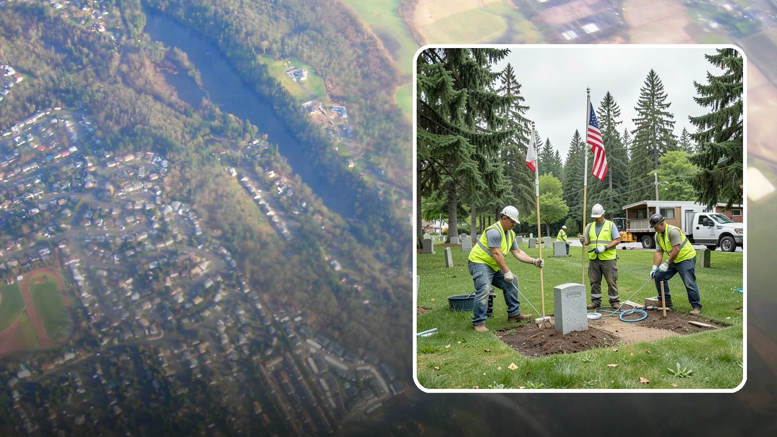 Flag & Marker Installation in Algona, King County, WA - Installation of memorial flags and grave markers at cemeteries and memorial sites across Western Washington.