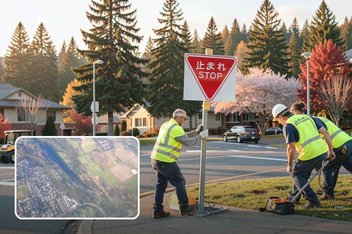 Flag & Marker Installation in Algona, King County, WA - Consistent alignment and depth across every placement