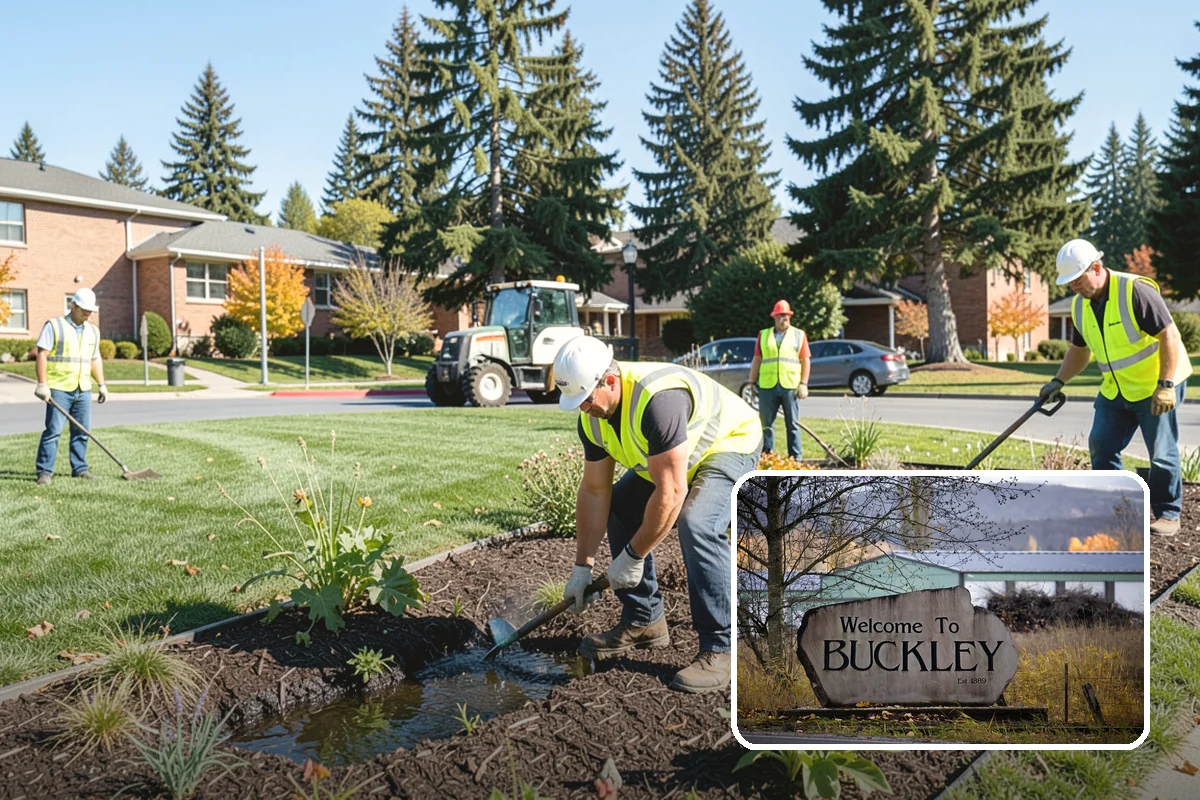 Flag & Marker Installation in Buckley, Pierce County, WA - Consistent alignment and depth across every placement
