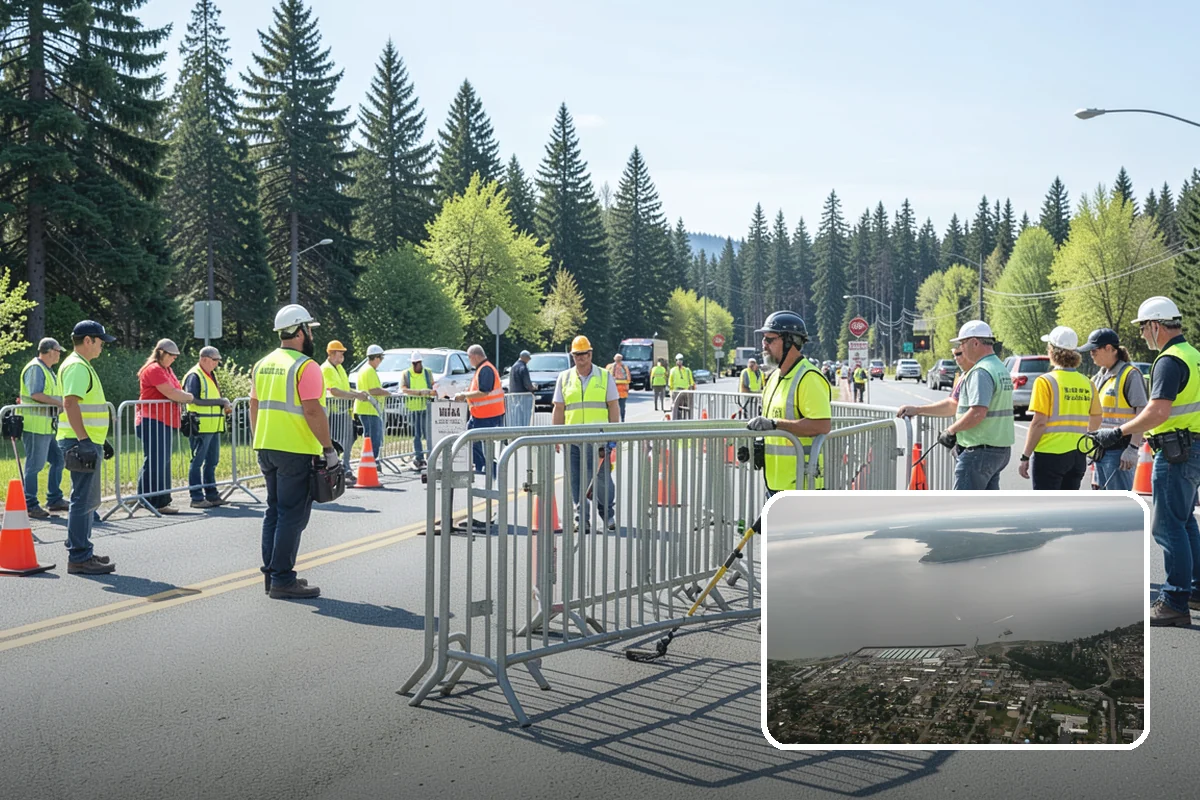 Flag & Marker Installation in Des Moines, King County, WA - Consistent alignment and depth across every placement