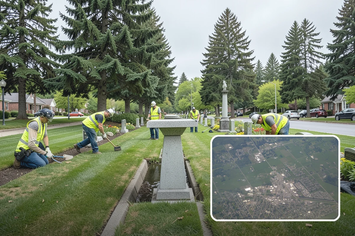 Flag & Marker Installation in Enumclaw, King County, WA - Consistent alignment and depth across every placement
