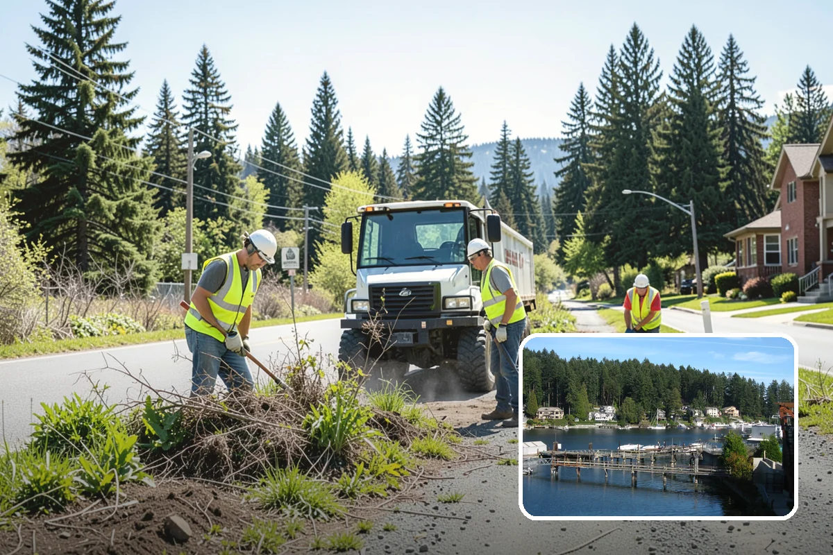 Flag & Marker Installation in Gig Harbor, Pierce County, WA - Consistent alignment and depth across every placement