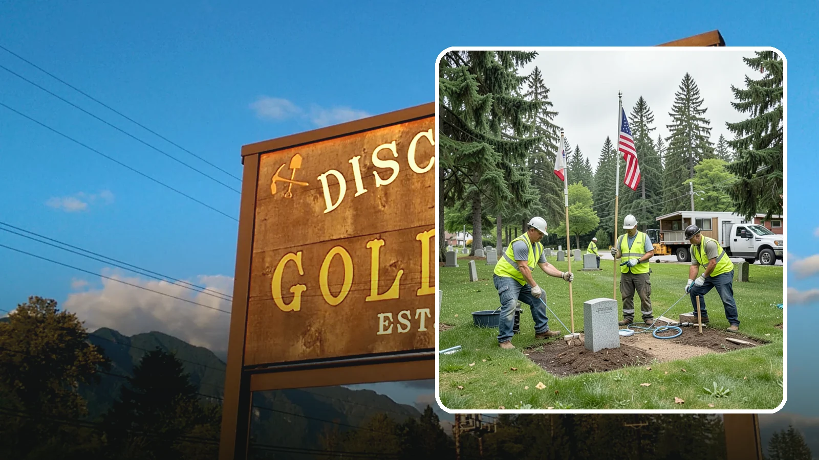 Flag & Marker Installation in Gold Bar, Snohomish County, WA - Installation of memorial flags and grave markers at cemeteries and memorial sites across Western Washington.