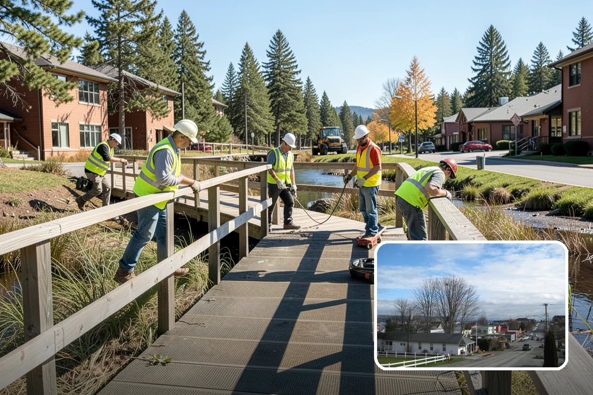 Flag & Marker Installation in Langley, Island County, WA - Consistent alignment and depth across every placement