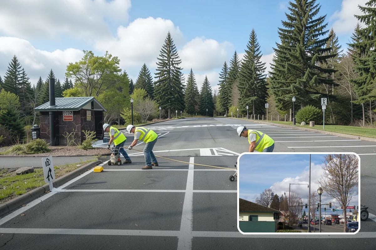 Flag & Marker Installation in Marysville, Snohomish County, WA - Consistent alignment and depth across every placement