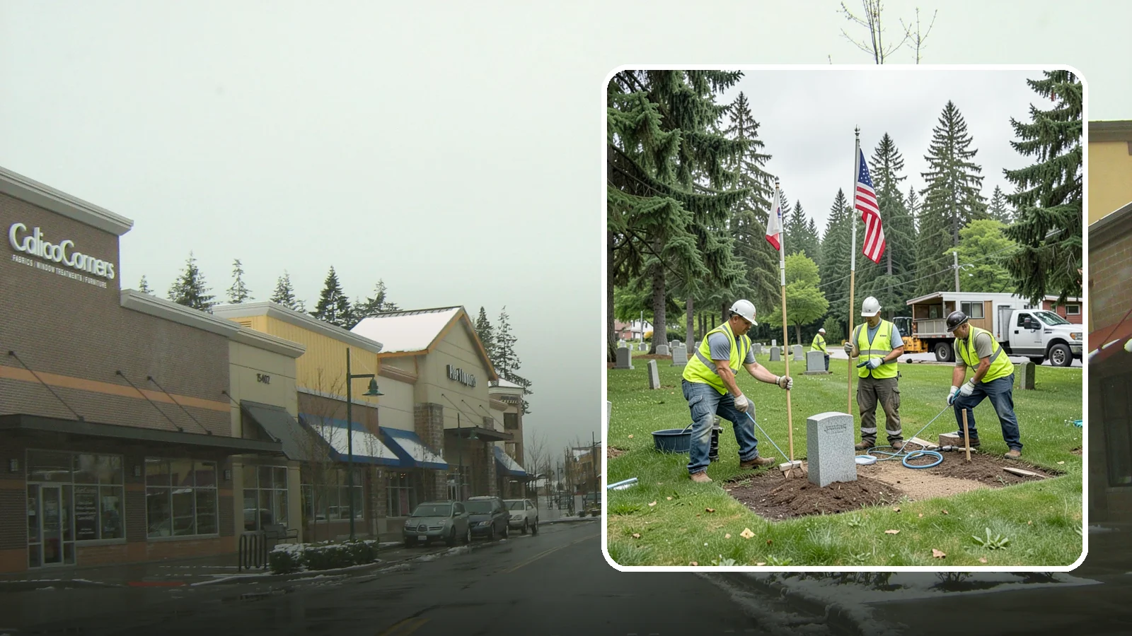 Flag & Marker Installation in Mill Creek, Snohomish County, WA - Installation of memorial flags and grave markers at cemeteries and memorial sites across Western Washington.