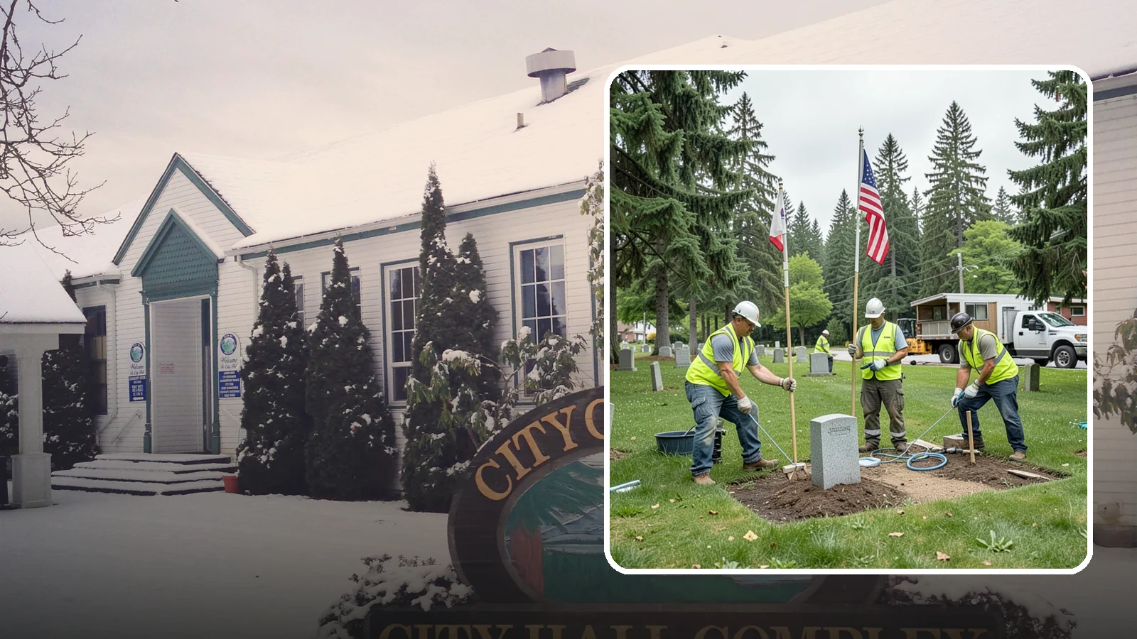 Flag & Marker Installation in Pacific, King County, WA - Installation of memorial flags and grave markers at cemeteries and memorial sites across Western Washington.