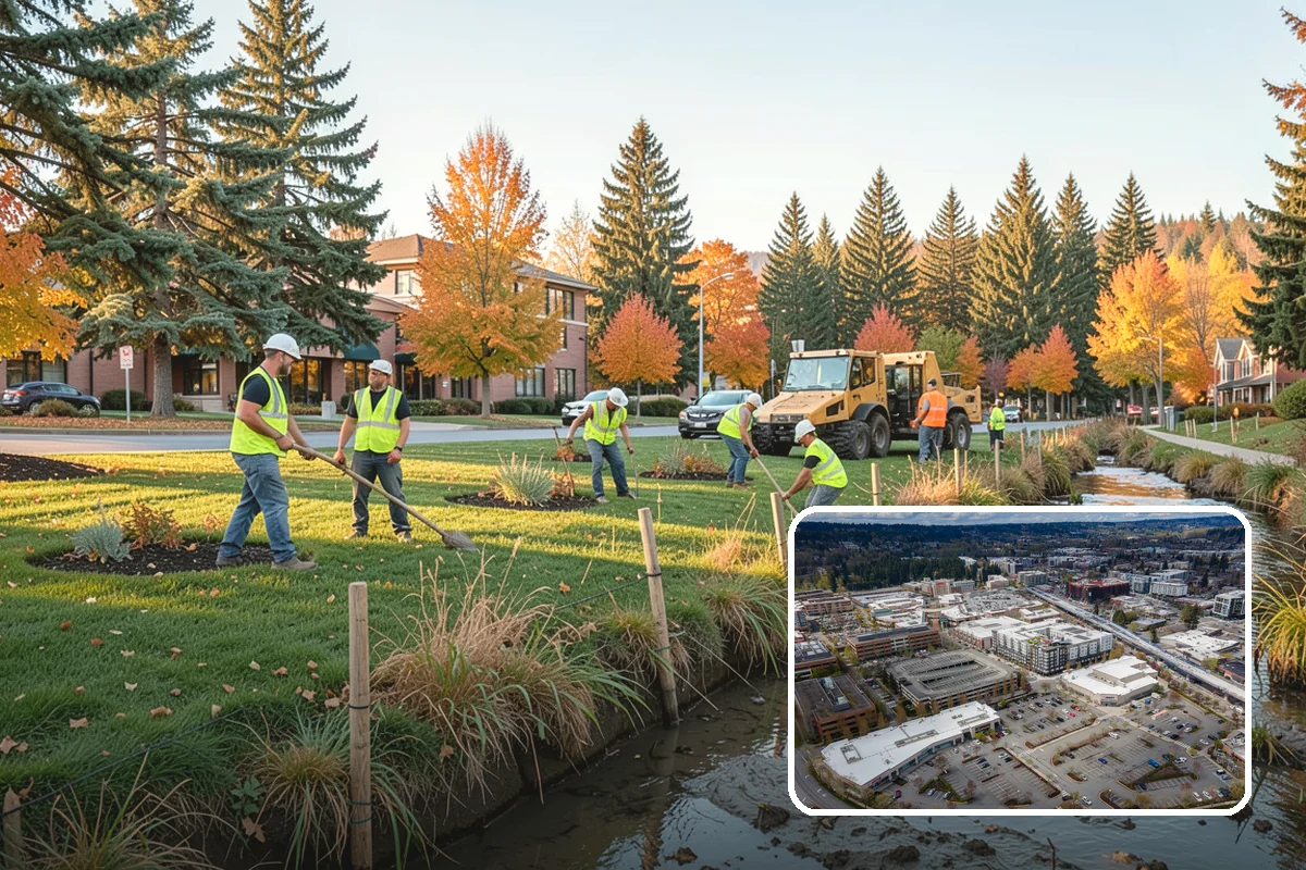 Flag & Marker Installation in Redmond, King County, WA - Consistent alignment and depth across every placement