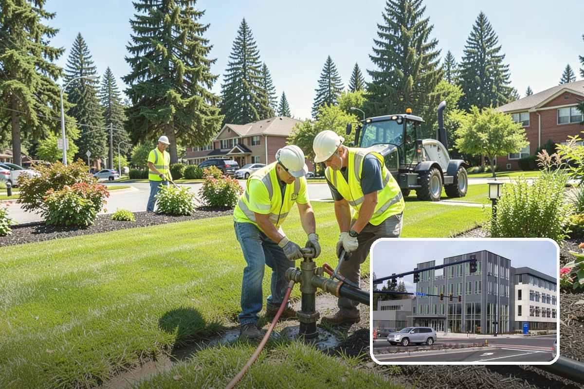 Flag & Marker Installation in Shoreline, King County, WA - Consistent alignment and depth across every placement