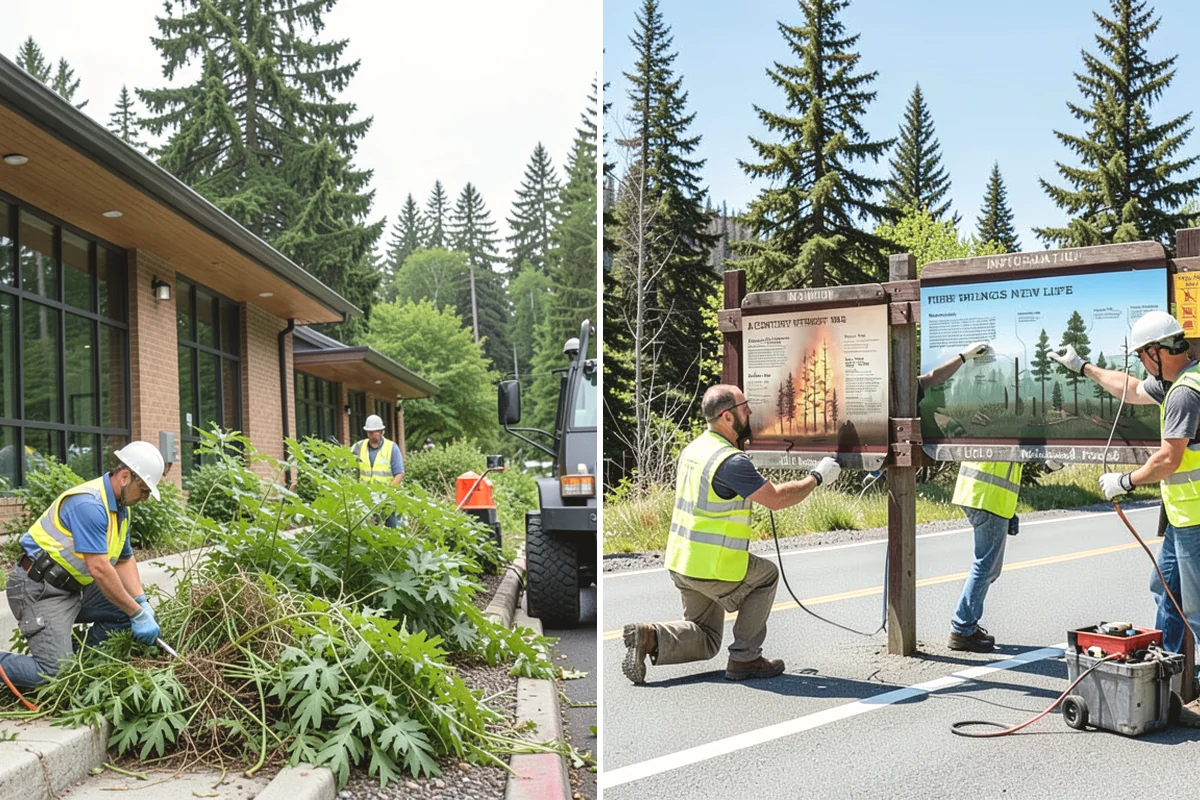 Flag & Marker Installation in University Place, Pierce County, WA - Confirm placement locations and standards with cemetery organizers