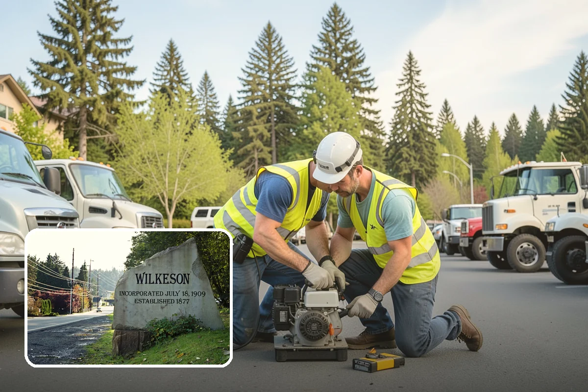 Flag & Marker Installation in Wilkeson, Pierce County, WA - Consistent alignment and depth across every placement