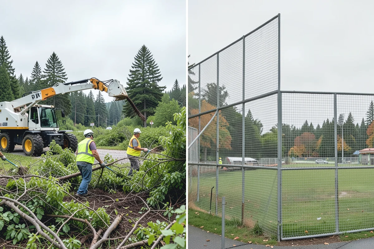 Flagpole Installation in Beaux Arts Village, King County, WA - Confirm pole height, material, and halyard type
