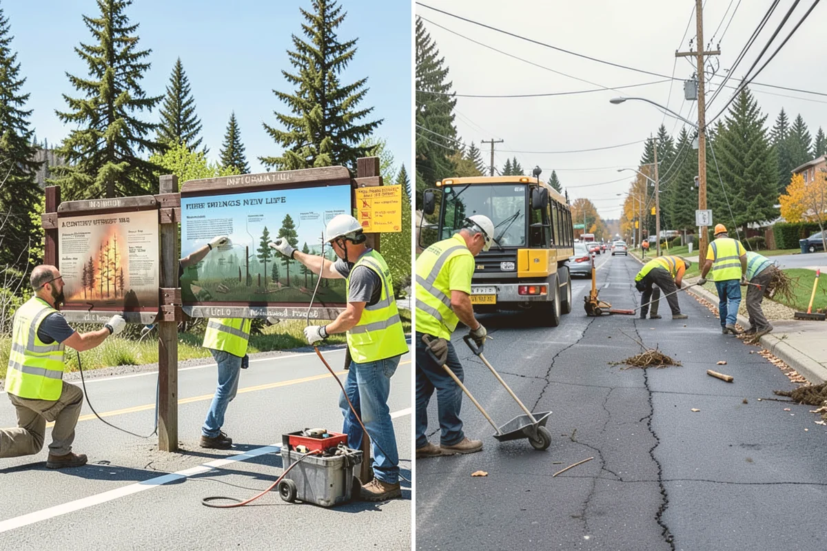 Flagpole Installation in Bellevue, King County, WA - Confirm pole height, material, and halyard type