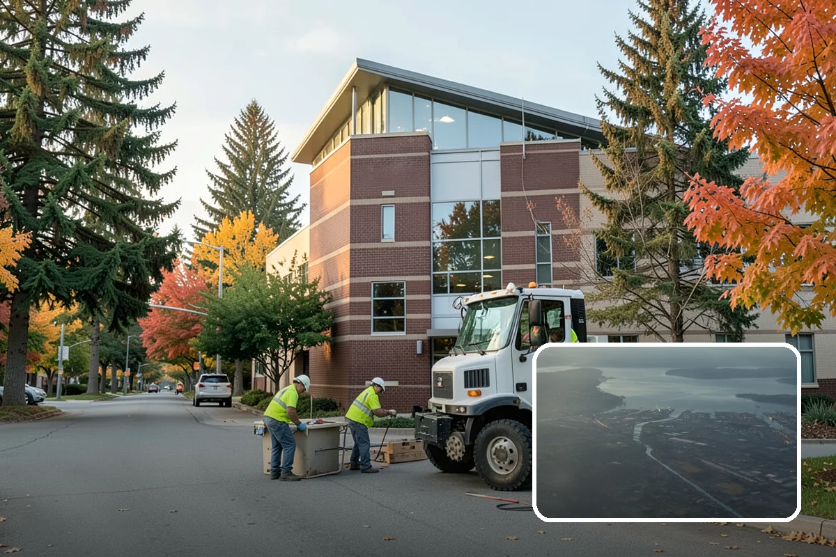 Flagpole Installation in Fife, Pierce County, WA - Engineered foundations meet height and wind-load requirements