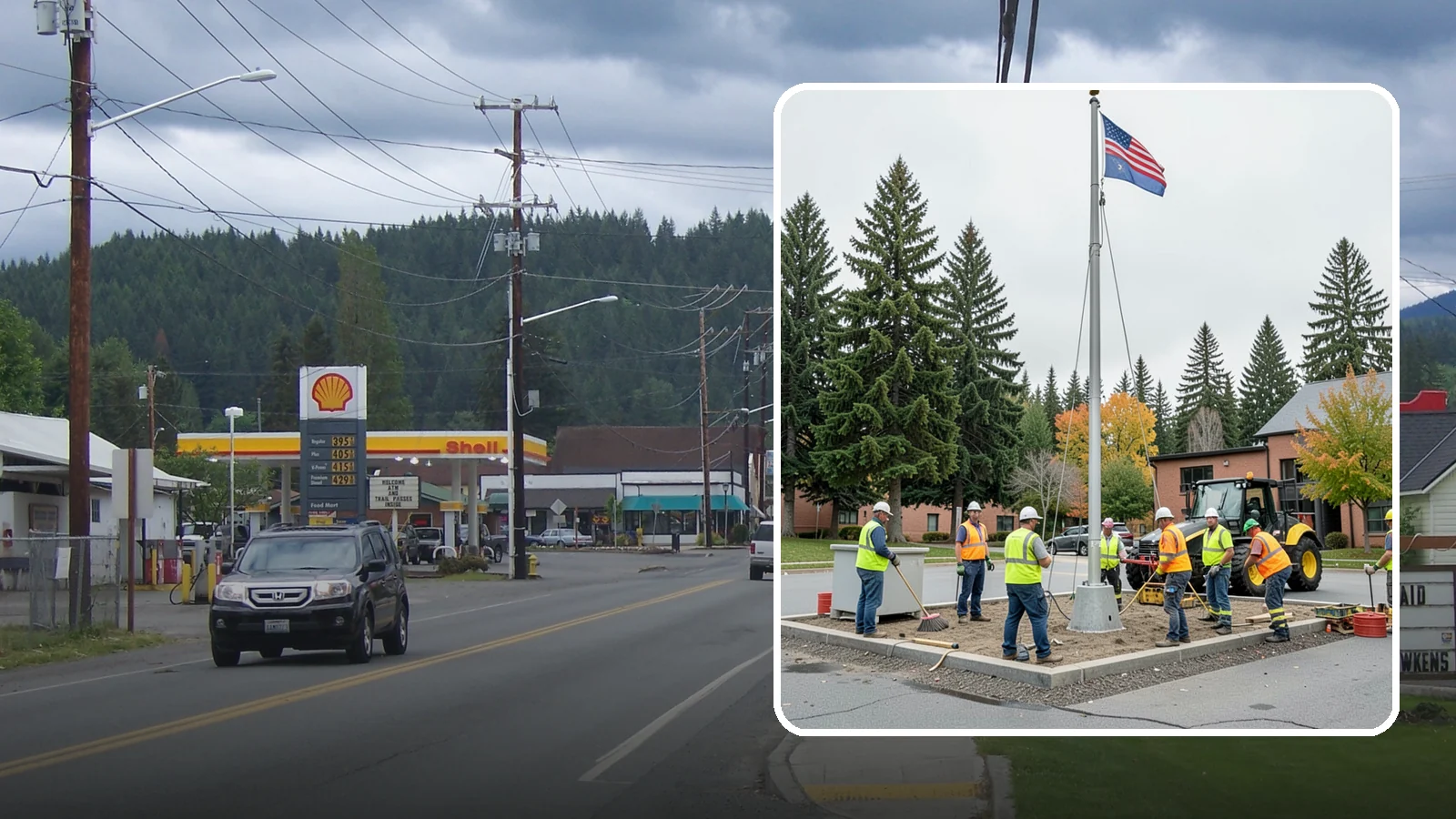 Flagpole Installation in Granite Falls, Snohomish County, WA - We install flagpoles at civic buildings, parks, and memorials with engineered foundations and proper halyard systems.