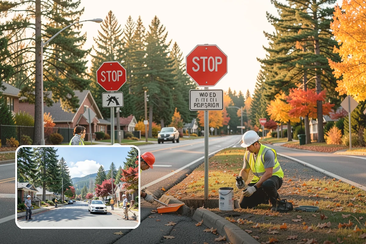 Flagpole Installation in Hunts Point, King County, WA - Engineered foundations meet height and wind-load requirements