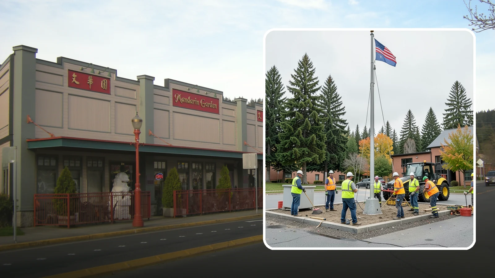 Flagpole Installation in Issaquah, King County, WA - We install flagpoles at civic buildings, parks, and memorials with engineered foundations and proper halyard systems.