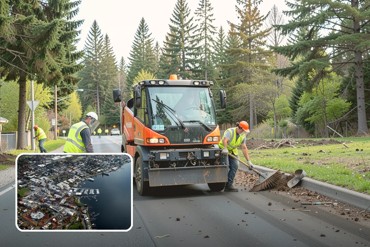 Flagpole Installation in Kirkland, King County, WA - Engineered foundations meet height and wind-load requirements