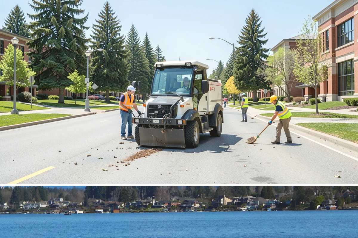 Flagpole Installation in Lake Stevens, Snohomish County, WA - Foundation work requires drier conditions for proper concrete cure, making late spring through early fall the preferred...