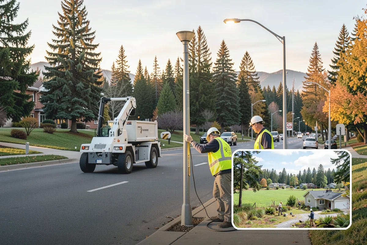 Flagpole Installation in Lyman, Skagit County, WA - Engineered foundations meet height and wind-load requirements