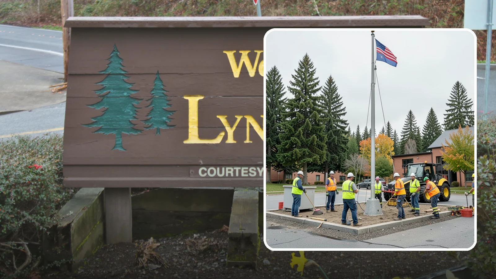 Flagpole Installation in Lynnwood, Snohomish County, WA - We install flagpoles at civic buildings, parks, and memorials with engineered foundations and proper halyard systems.