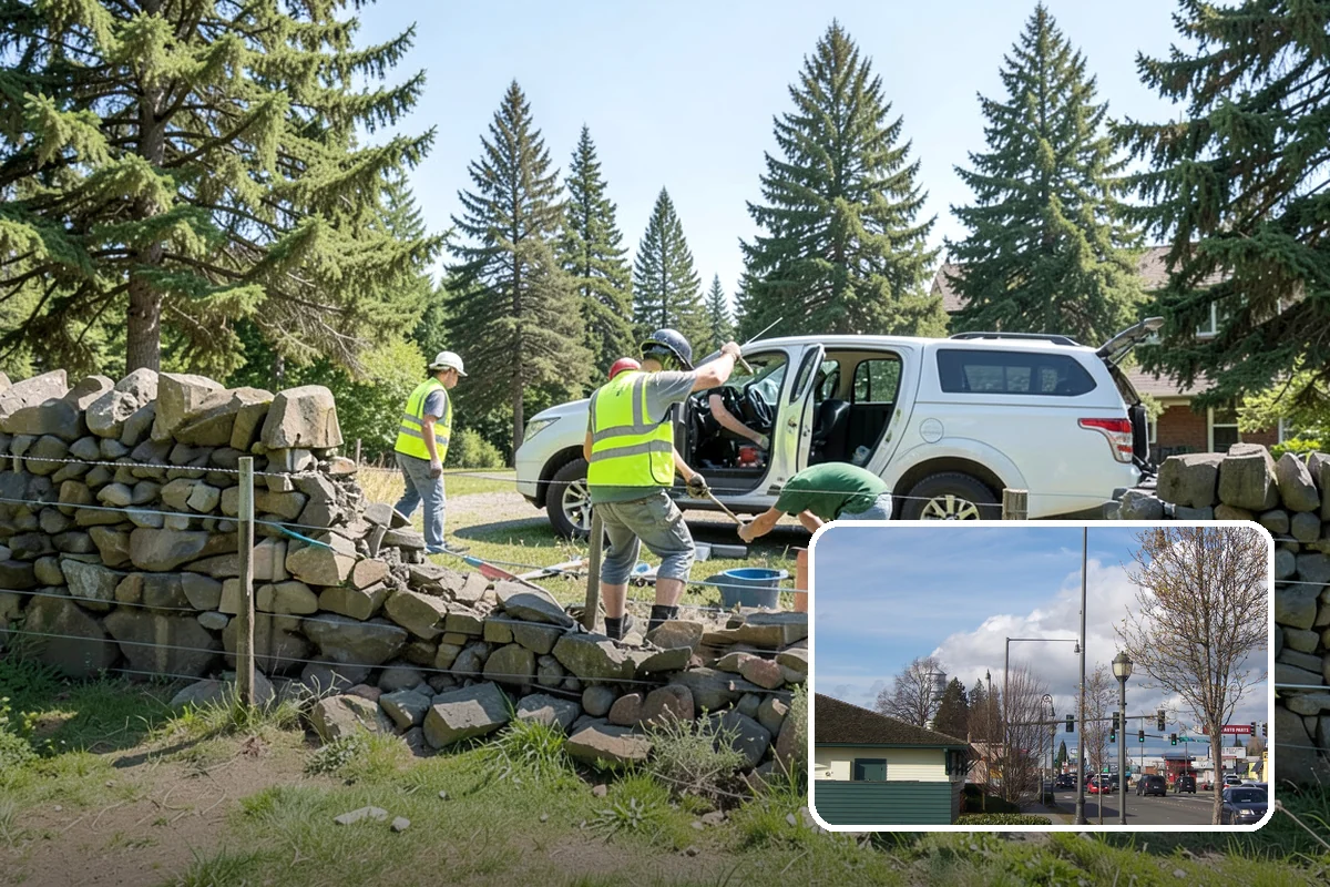 Flagpole Installation in Marysville, Snohomish County, WA - Engineered foundations meet height and wind-load requirements