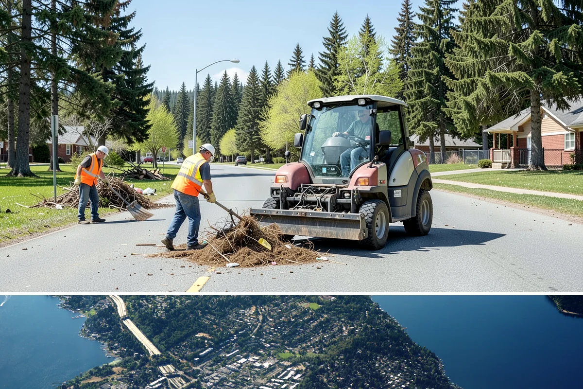 Flagpole Installation in Mercer Island, King County, WA - Foundation work requires drier conditions for proper concrete cure, making late spring through early fall the preferred...