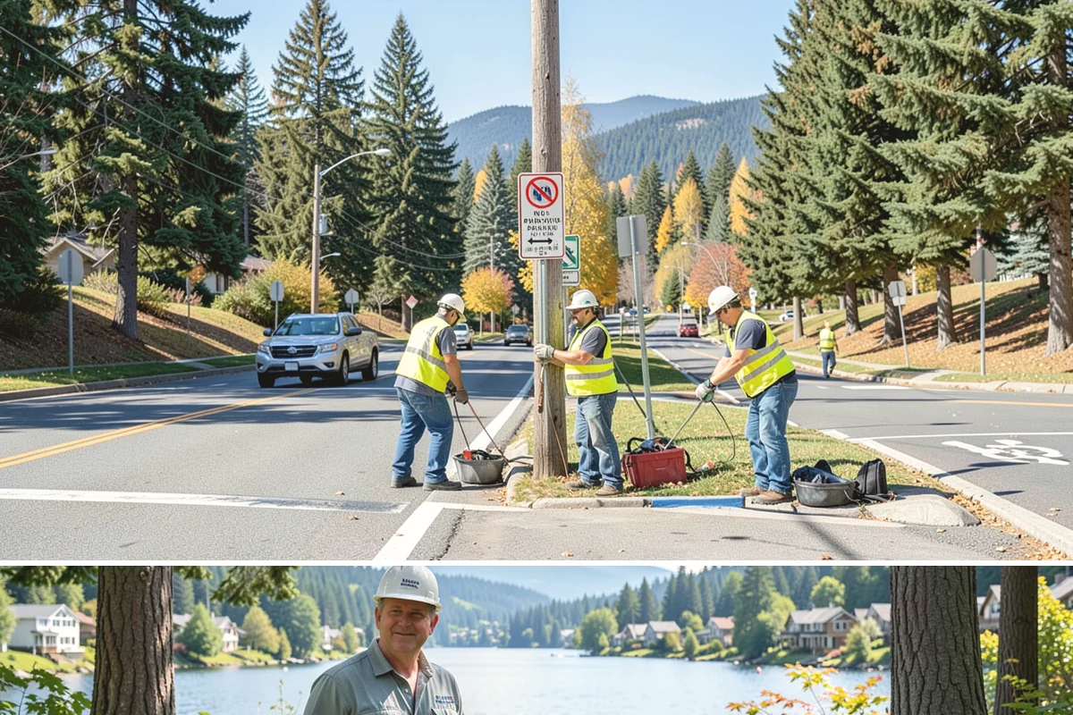 Flagpole Installation in Milton, King County, WA - Foundation work requires drier conditions for proper concrete cure, making late spring through early fall the preferred...