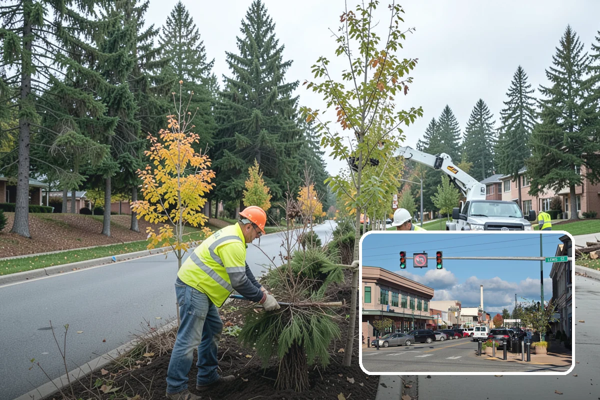 Flagpole Installation in Monroe, Snohomish County, WA - Engineered foundations meet height and wind-load requirements