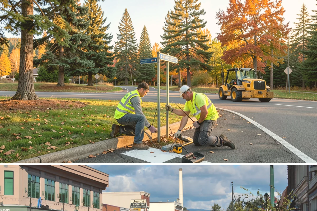 Flagpole Installation in Monroe, Snohomish County, WA - Foundation work requires drier conditions for proper concrete cure, making late spring through early fall the preferred...