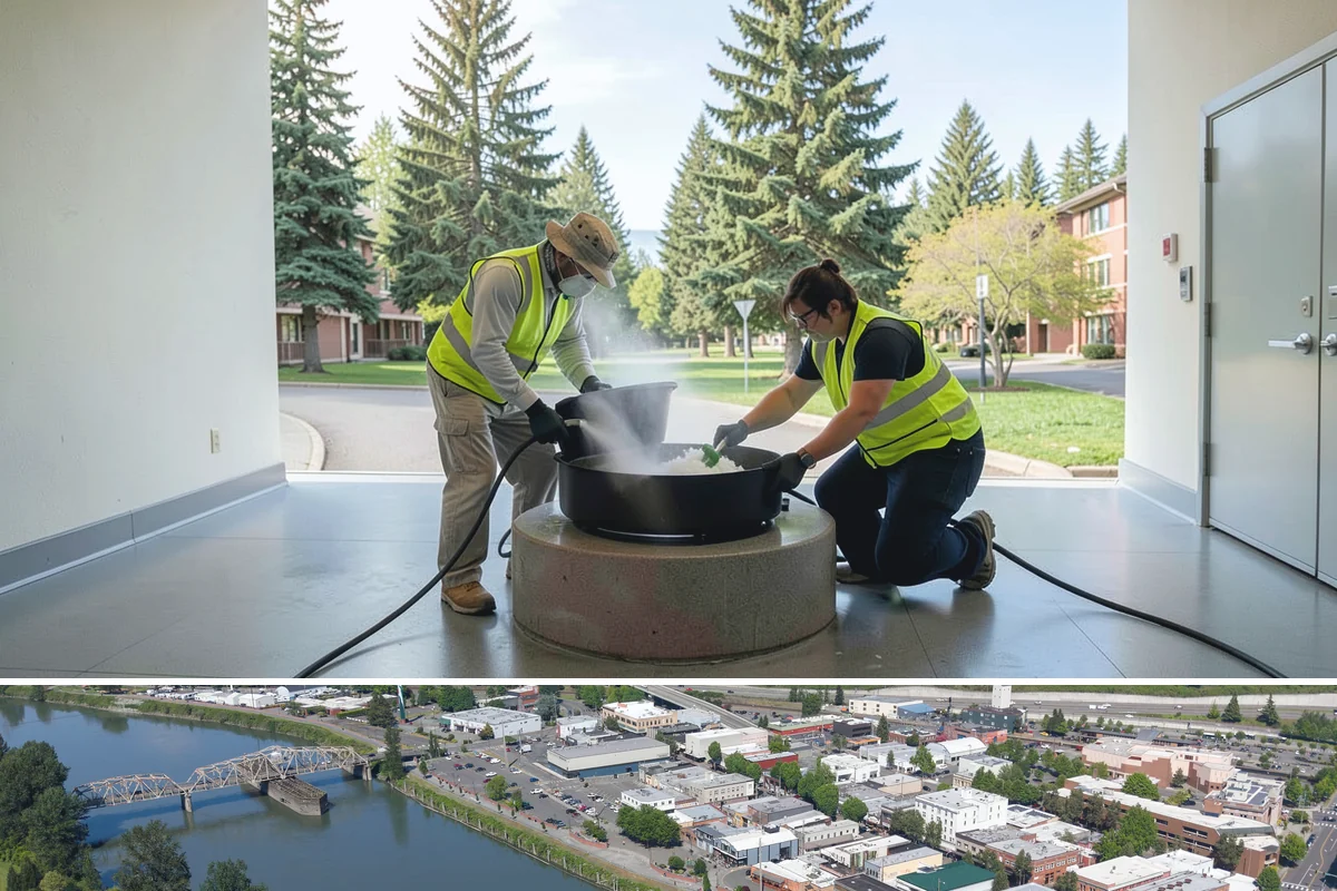Flagpole Installation in Mount Vernon, Skagit County, WA - Foundation work requires drier conditions for proper concrete cure, making late spring through early fall the preferred...