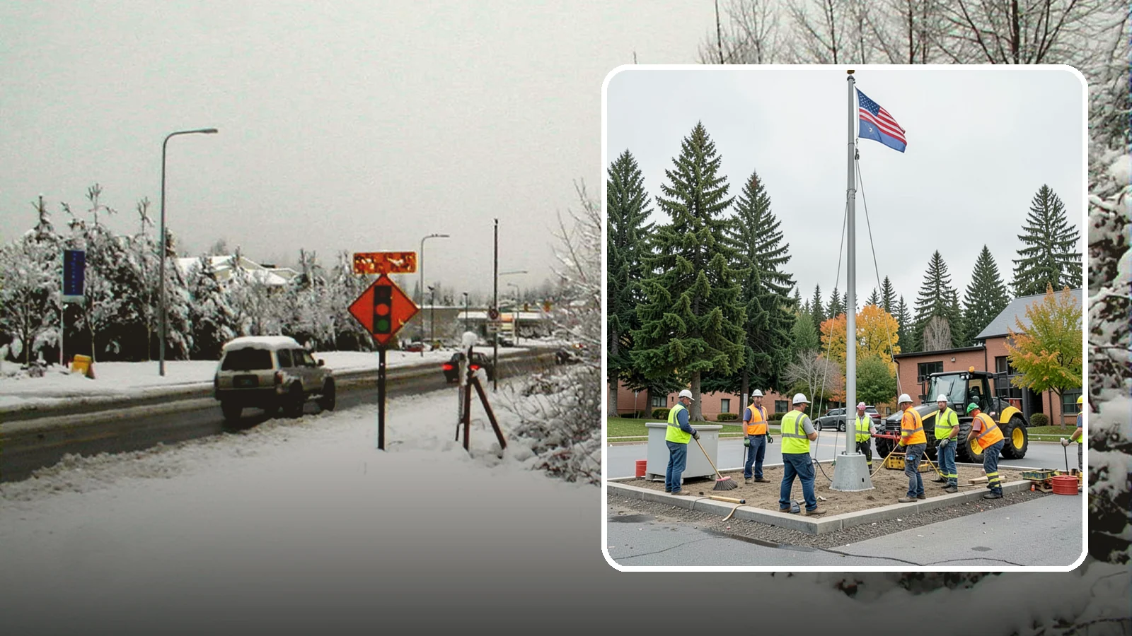 Flagpole Installation in Newcastle, King County, WA - We install flagpoles at civic buildings, parks, and memorials with engineered foundations and proper halyard systems.