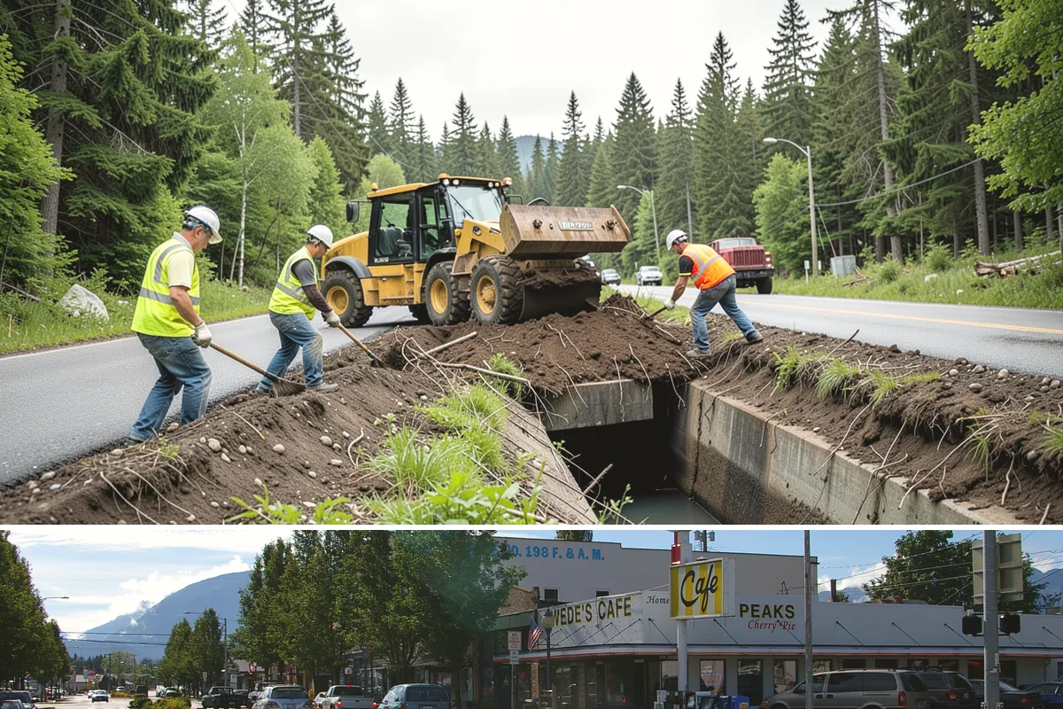 Flagpole Installation in North Bend, King County, WA - Foundation work requires drier conditions for proper concrete cure, making late spring through early fall the preferred...