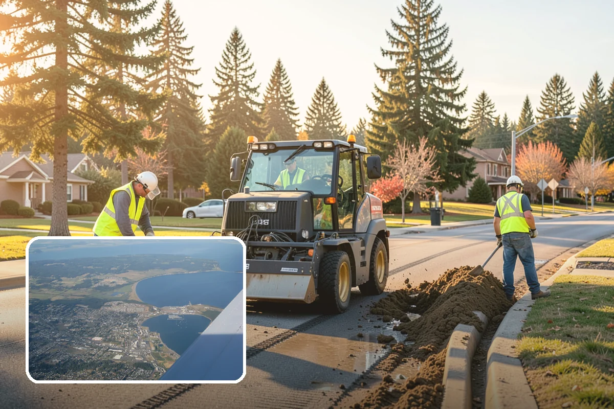 Flagpole Installation in Oak Harbor, Island County, WA - Engineered foundations meet height and wind-load requirements
