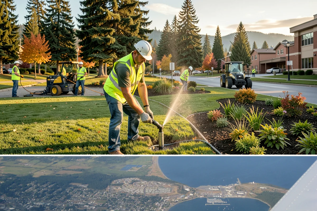 Flagpole Installation in Oak Harbor, Island County, WA - Foundation work requires drier conditions for proper concrete cure, making late spring through early fall the preferred...