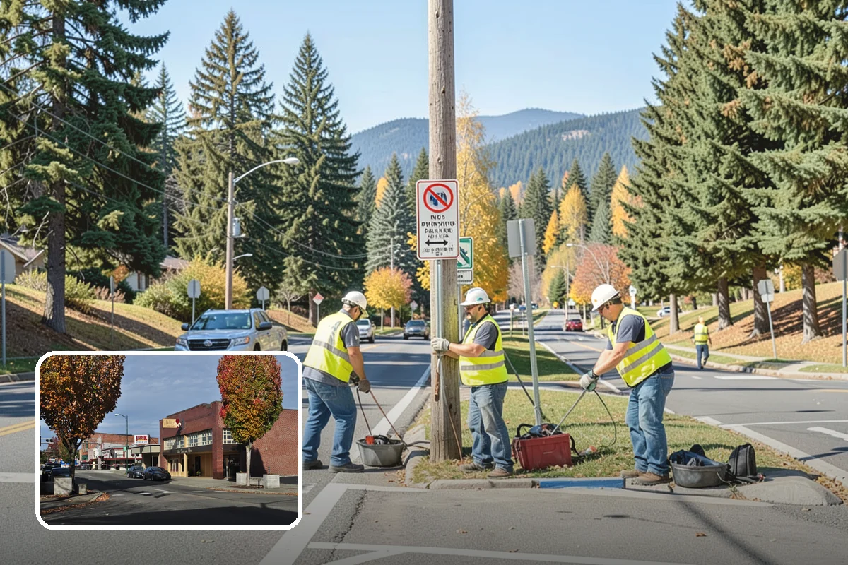 Flagpole Installation in Puyallup, Pierce County, WA - Engineered foundations meet height and wind-load requirements