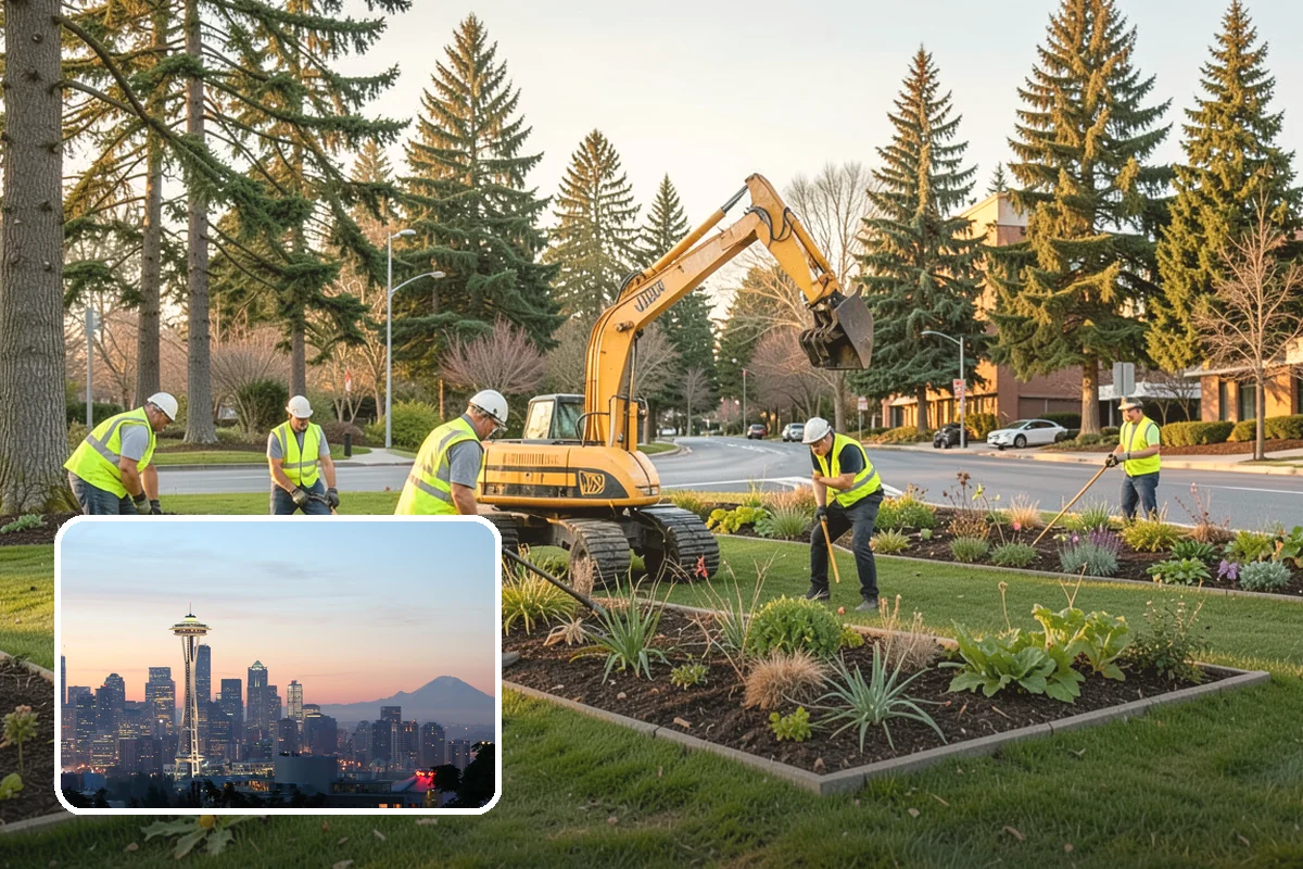 Flagpole Installation in Seattle, King County, WA - Engineered foundations meet height and wind-load requirements
