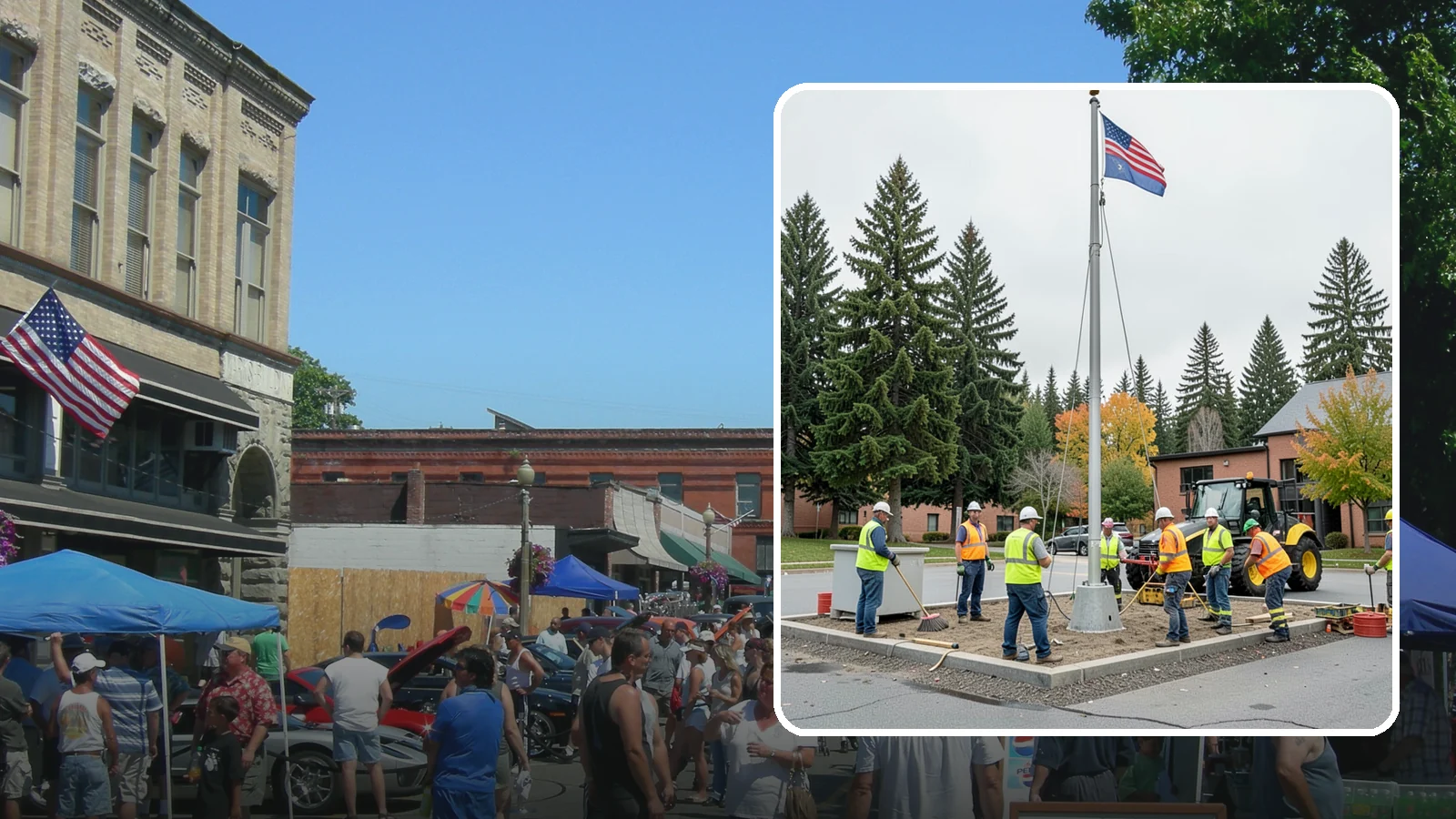 Flagpole Installation in Snohomish, Snohomish County, WA - We install flagpoles at civic buildings, parks, and memorials with engineered foundations and proper halyard systems.