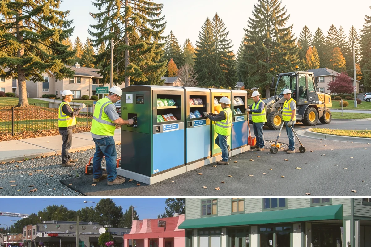 Flagpole Installation in Snoqualmie, King County, WA - Foundation work requires drier conditions for proper concrete cure, making late spring through early fall the preferred...