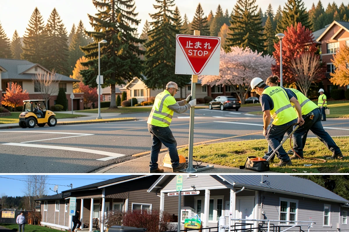 Flagpole Installation in South Prairie, Pierce County, WA - Foundation work requires drier conditions for proper concrete cure, making late spring through early fall the preferred...