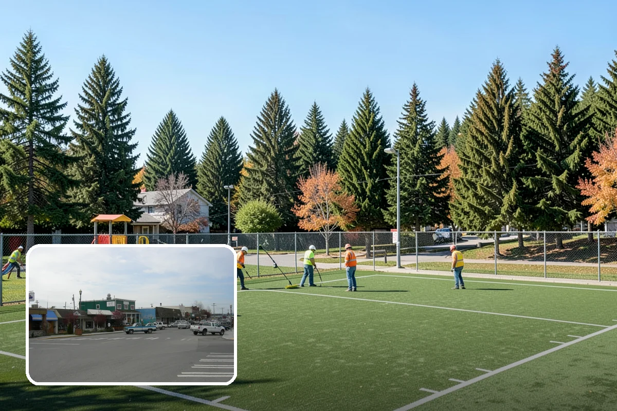 Flagpole Installation in Stanwood, Snohomish County, WA - Engineered foundations meet height and wind-load requirements