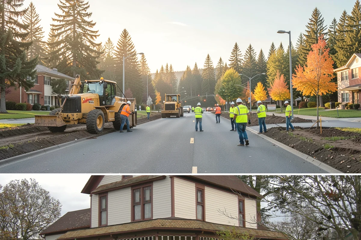 Flagpole Installation in Sumner, Pierce County, WA - Foundation work requires drier conditions for proper concrete cure, making late spring through early fall the preferred...
