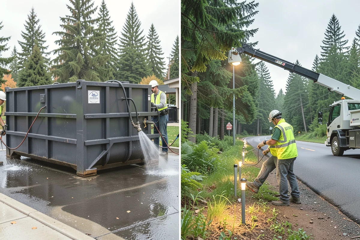 Flagpole Installation in Tacoma, Pierce County, WA - Confirm pole height, material, and halyard type