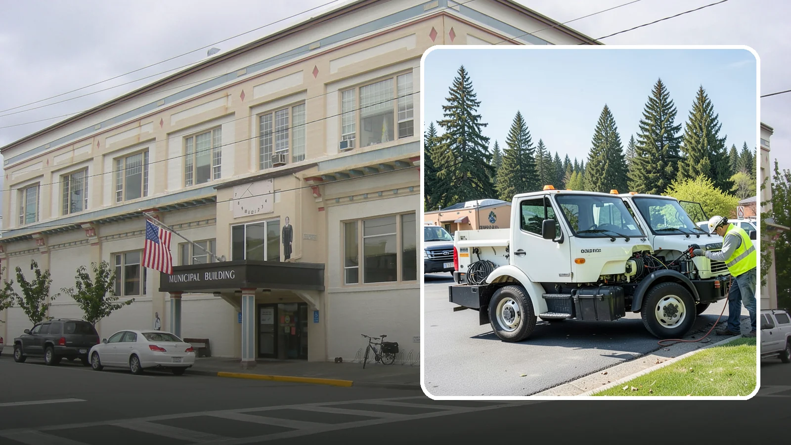 Fleet Maintenance in Anacortes, Skagit County, WA - Scheduled and repair maintenance for municipal vehicle and equipment fleets.