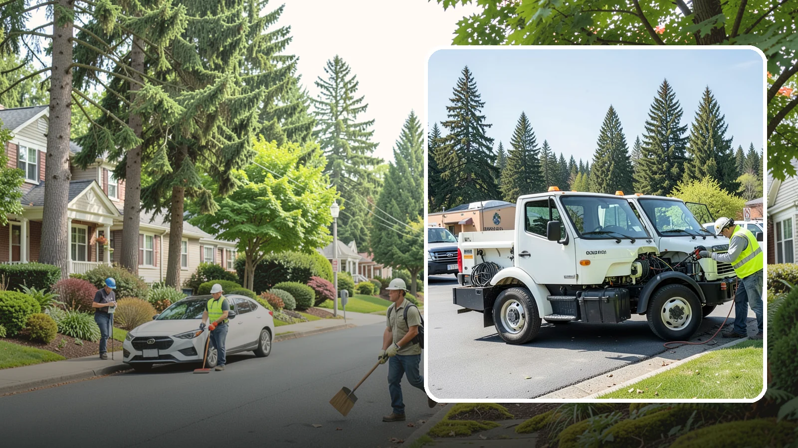 Fleet Maintenance in Beaux Arts Village, King County, WA - Scheduled and repair maintenance for municipal vehicle and equipment fleets.